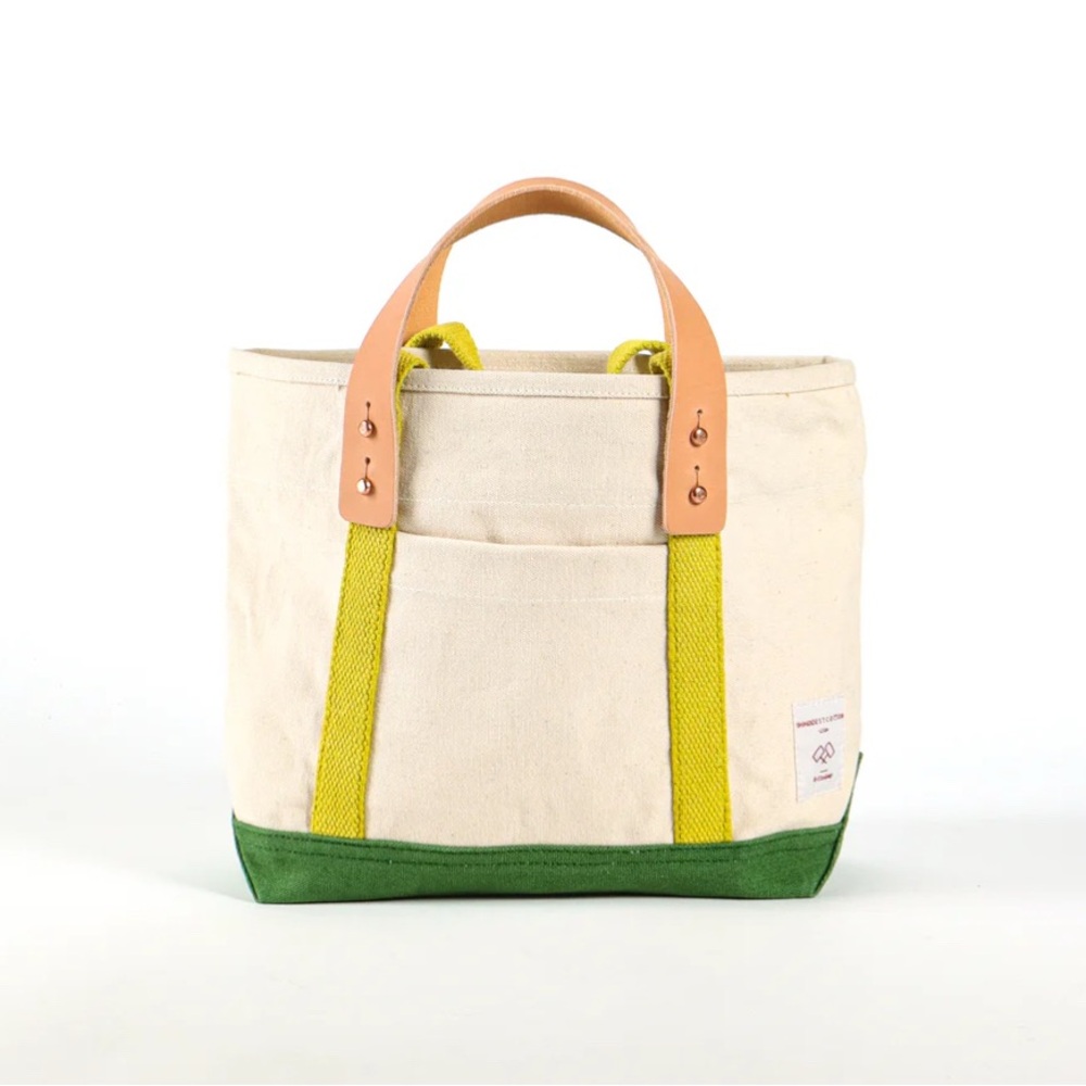 IMMODEST COTTON LUNCH TOTE in EARTH